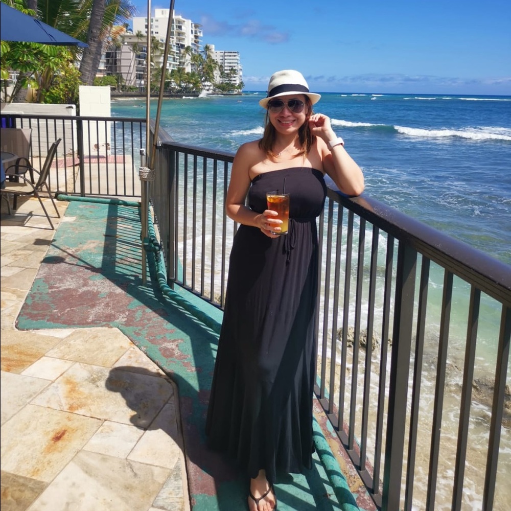 Tube maxi dress